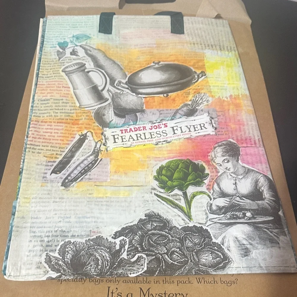 Trader Joe’s, fearless flyer, specialty tote bag